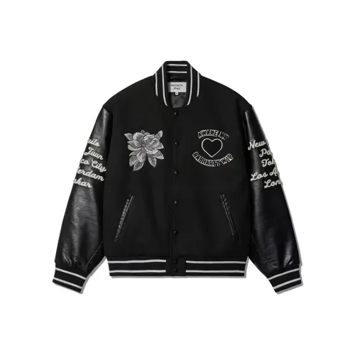 Carhartt WIP Бейсбольная куртка Унисекс Черный