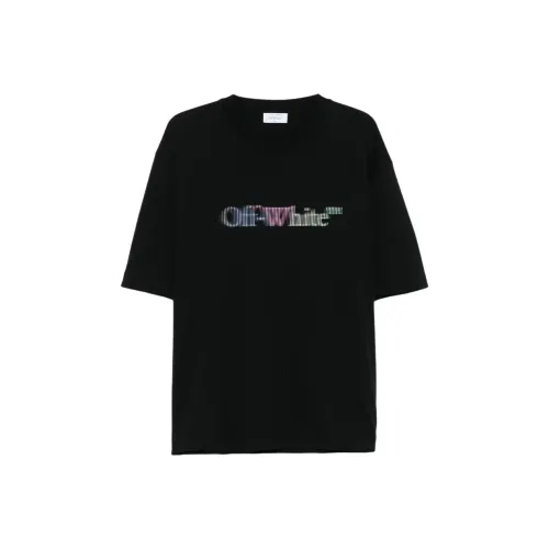 Off Белый Черный Мужские T-рубашки