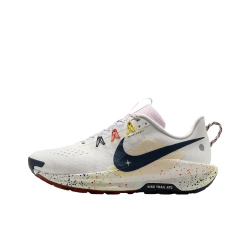 Nike Pegasus Trail 5 Low Топ Резина Пена Повседневные Кроссовки для Трейлраннинга Мужские Белые
