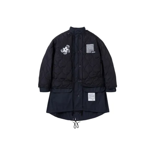 NEIGHBORHOOD Yohji Yamamoto Collaboration Черное Унисекс Пальто