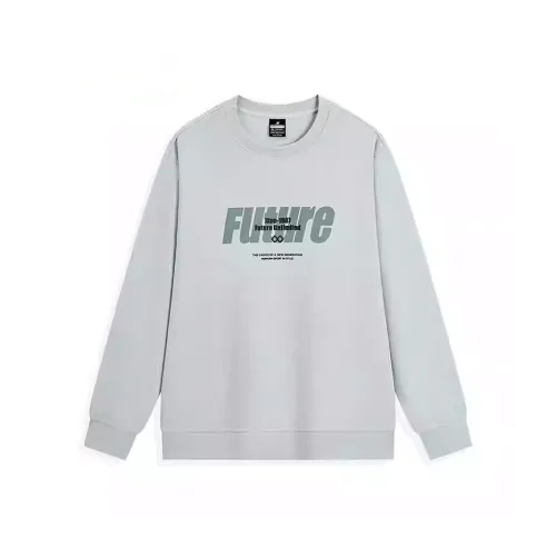 XTEP Sports Life Collection Зеленый Серый Мужские Толстовки