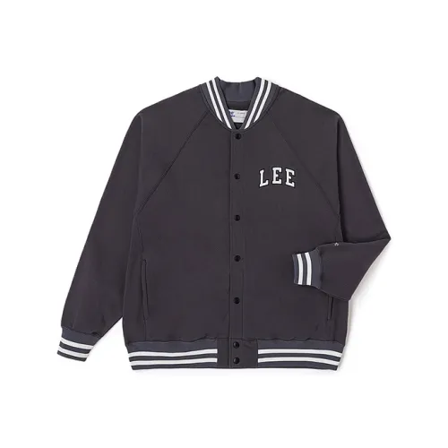 Мужская бейсбольная футболка Lee co-branded, темно-серый цвет