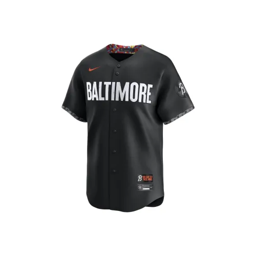 Nike x MLB Адлей Рутчман BALTIMORE ORIOLES Бейсбольная куртка Мужская Черная