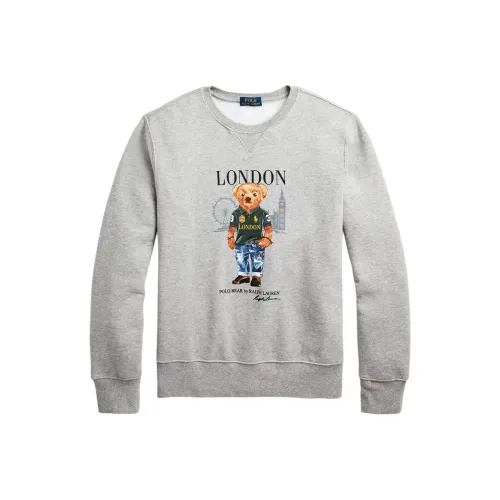 Polo Ralph Lauren FW23 Толстовка Мужской Серый