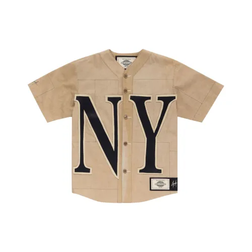 AIME LEON DORE x Franck Pellegrino Бейсбольная куртка Унисекс Хаки