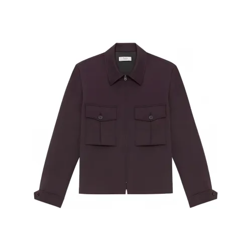 THEORY Куртка Мужская Баклажаново-фиолетовая