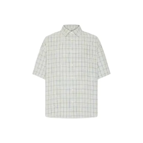 URBAN REVIVO Рубашка Мужская Королевская Синяя Клетка