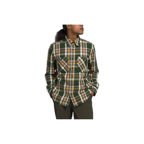 The North Face Valley Sarja Фланелевая Рубашка Куртки и Пальто Мужской Многоцветный