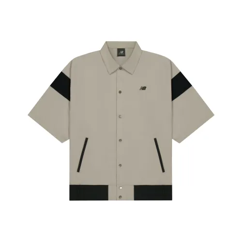New Balance совместный бренд MET 24 Рубашка Мужская CAMEL