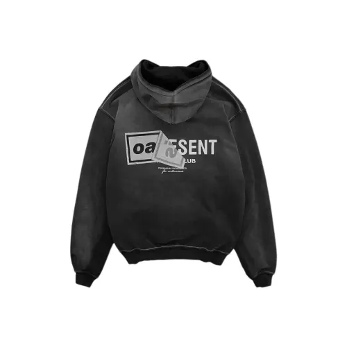 REPRESENT Черный Унисекс Свитшоты