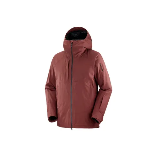 SALOMON Куртки и Пальто Мужской Красный