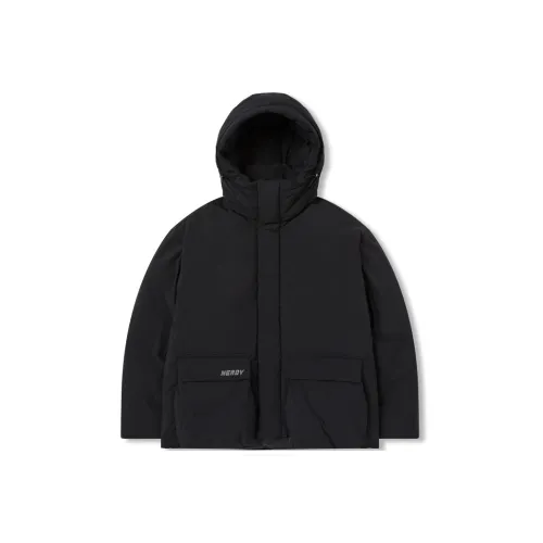 NERDY FW24 Down Jacket Unisex Black