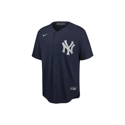 nike New York Yankees Gerrit Cole Бейсбольная куртка Мужская Морской синий