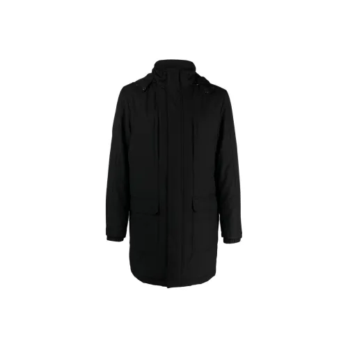 CORNELIANI FW23 Куртки и Пальто Мужской Черный