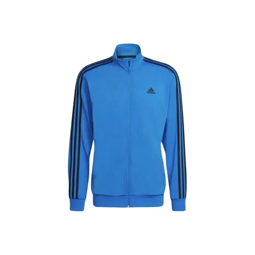 Adidas Essentials Warm Up Куртки и Пальто Мужской Синий