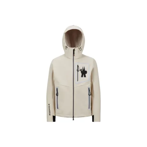 Moncler Grenoble Бежевый Мужской Куртки