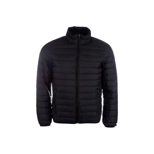 ARMANI JEANS Черный Мужской Пуховик