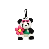 Розовый - Подсолнух Панда Подвеска