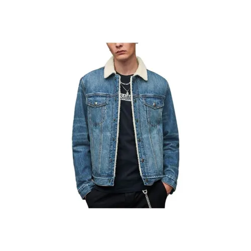 ALLSAINTS Индиго Мужские Куртки