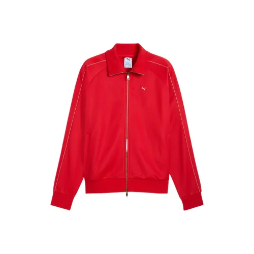 PUMA Red Men's Jackets PUMA Красный Мужские Куртки