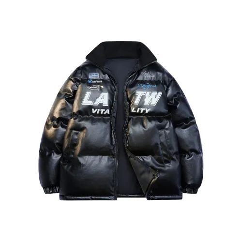 LA'T.WEEKEND Хлопковый пуховик пальто унисекс