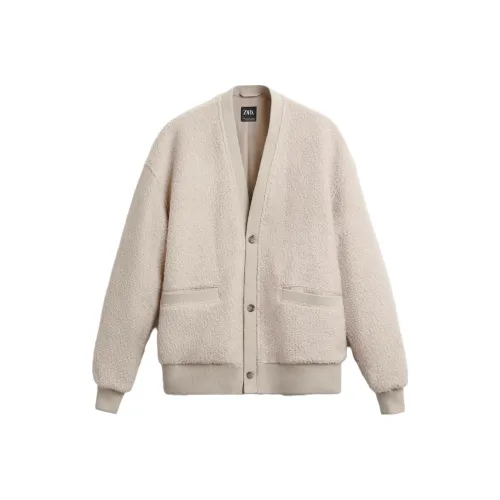 ZARA Бежевый Мужской Куртки