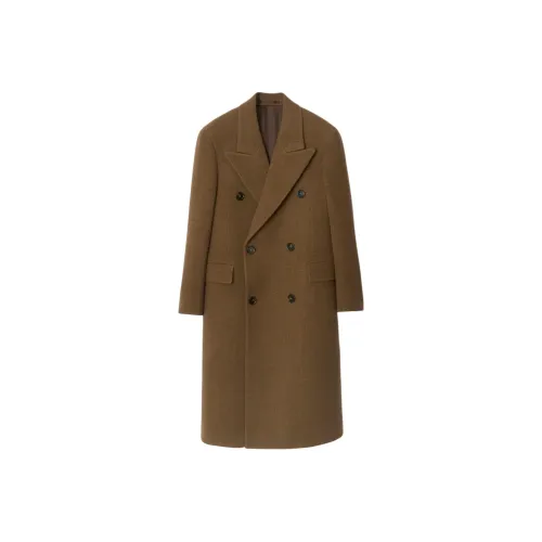 Burberry Темный Умбра Мужское Пальто