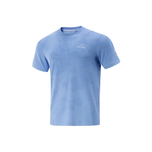 LINING Basketball Collection Т-Рубашка Мужская Тихий Синий