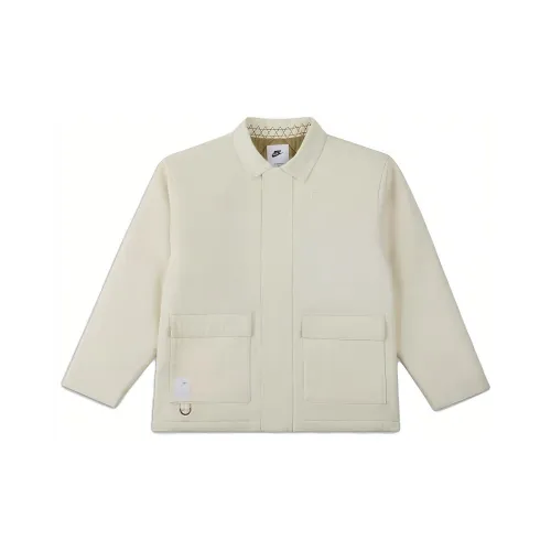 Nike FW23 Куртки и Пальто Унисекс Экрю