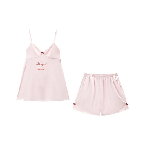 GUKOO Пижамный комплект женский жемчужно-розовый