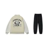 Хаки топ + повседневные штаны