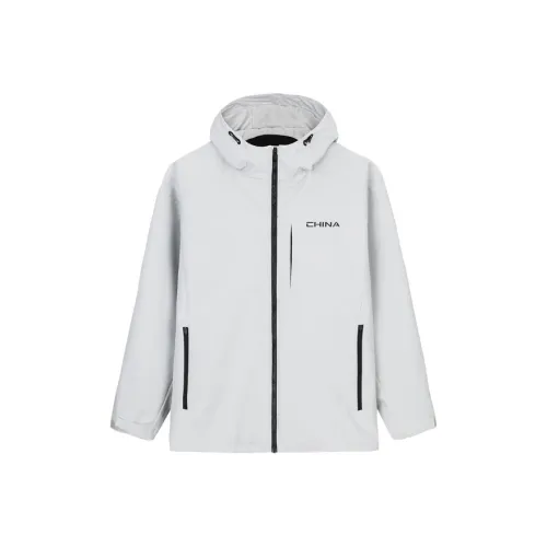 ANTA Variety Тренировки Коллекция Куртки и Пальто Мужской Бежевый Розовый Серый