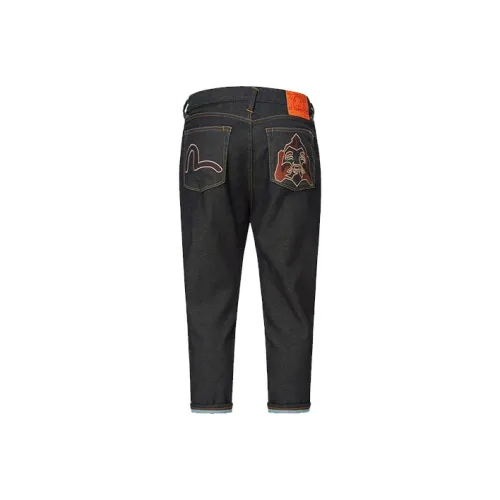 EVISU Джинсовый Синий Мужские Джинсы