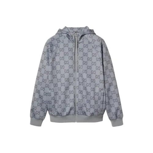 GUCCI FW24 Куртки и Пальто Мужской Серый