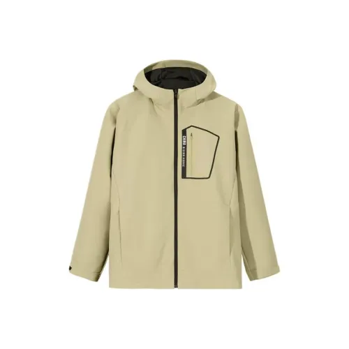 ANTA ZONGXUNXILIE Куртки Пальто Мужской Pine MORNING Green