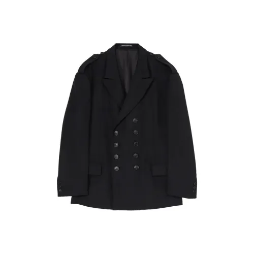 Yohji Yamamoto Черные Мужские Куртки