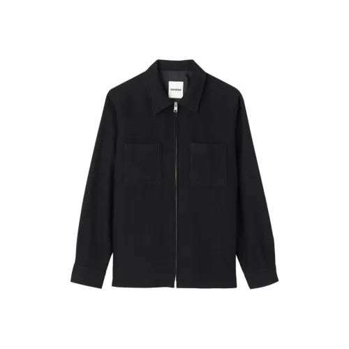 Sandro Мужские черные куртки