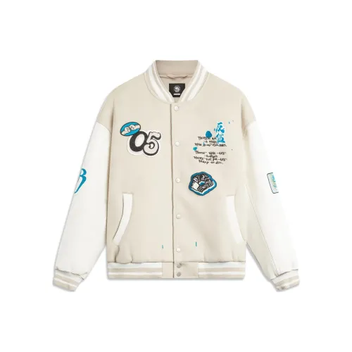 LINING Badfive Куртки и Пальто Мужской Песочный Гравийный Серый