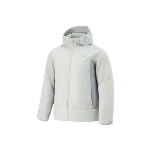 LINING Fitness Series Пуховик Мужской Drop Water Серый