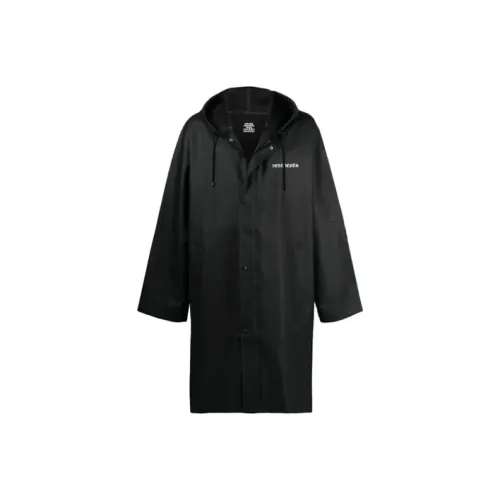 Vetements Черный Мужской Тренч