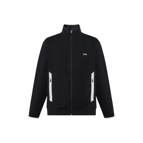 Hugo Boss Куртки и Пальто Мужской Темно-Черный