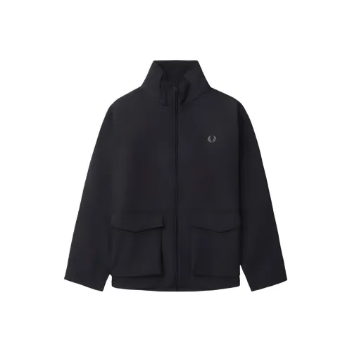 FRED PERRY Куртки и Пальто Мужской Черный