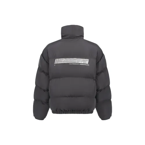 11ESTRANGER Хлопковый пуховик унисекс