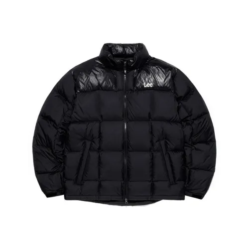 Lee Черный Унисекс Пуховики