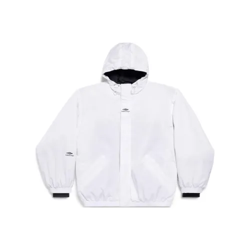 Balenciaga FW24 Куртки и Пальто Свободный крой Мужской Белый