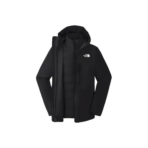 THE NORTH FACE Urban Exploration Водонепроницаемый и Ветрозащитный для сохранения тепла Ветровка Мужская Космический черный