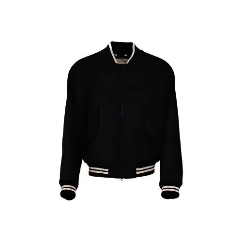 DRIES VAN NOTEN Мужские черные куртки