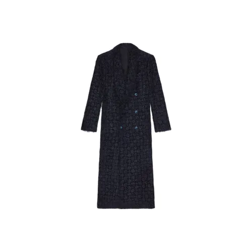 GIVENCHY FW24 Пальто Мужское Темно-синий