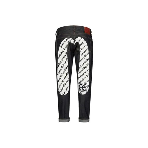 EVISU Джинсовый Синий Мужские Джинсы