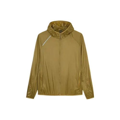 ANTA Outdoor Collection Куртки Пальто Унисекс Золото Песочный Зеленый